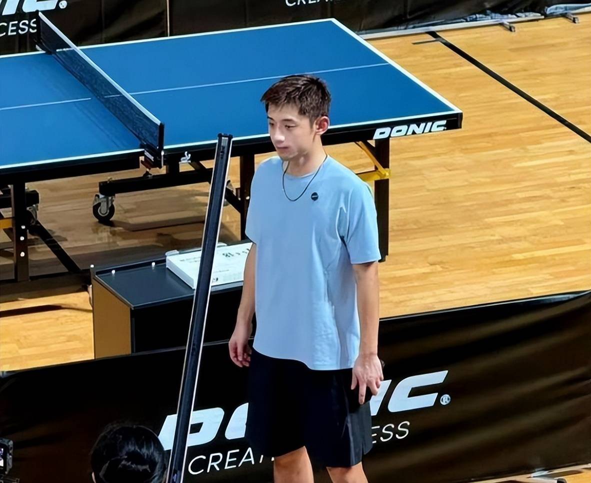 张继科在东京的比赛中转会