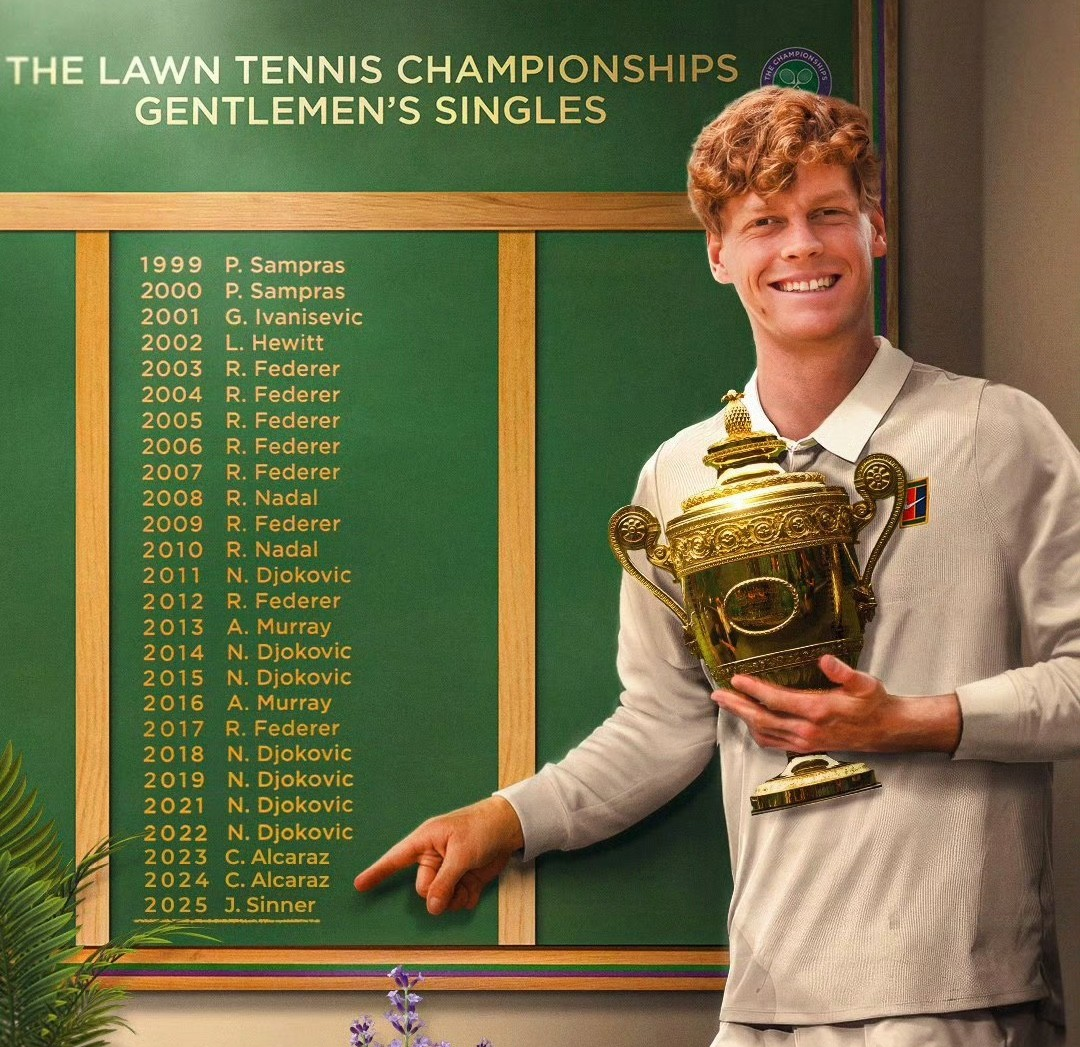 包含拉沃尔杯碾压美网，辛纳惊艳四座的词条